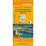 543 Centrala och västra Tyskland Michelin